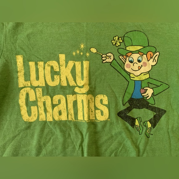 Old Navy Lucky Charms Graphic Tee size Youth M - Picture 3 of 4
